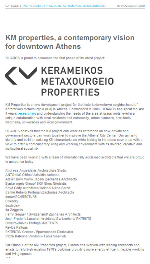KM Properties Project